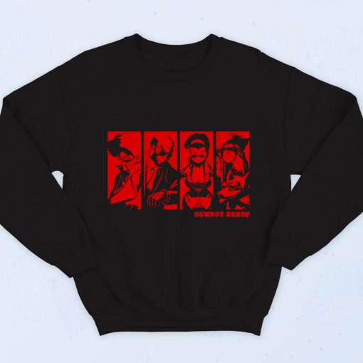 Cowboy Bebop Character Fashionable Sweatshirt