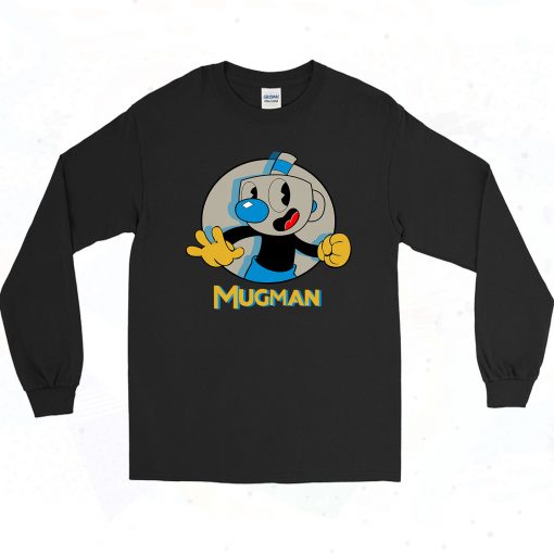 Cuphead And Mugman 90s Long Sleeve Style