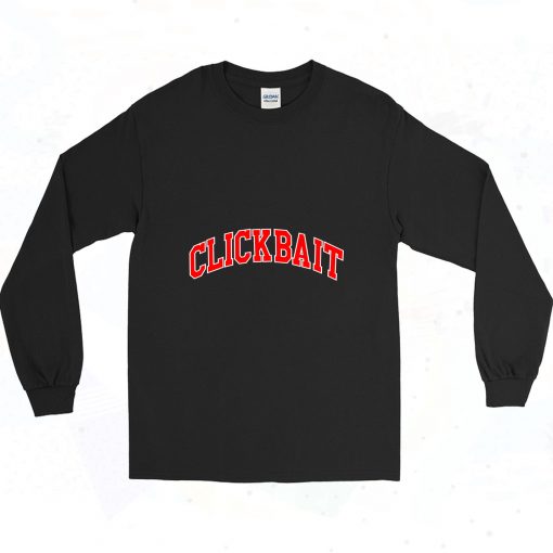 David Dobrik Clickbait Black 90s Long Sleeve Style