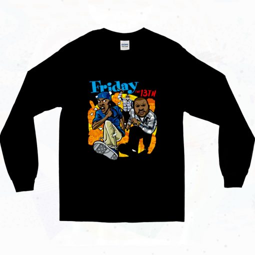 Deebo X Friday The 13th Horror Movie 90s Long Sleeve Style