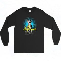 Deftones Adrenaline Sreaming Cat 90s Long Sleeve Style