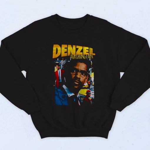 Denzel Washington Vintage Movie Fashionable Sweatshirt