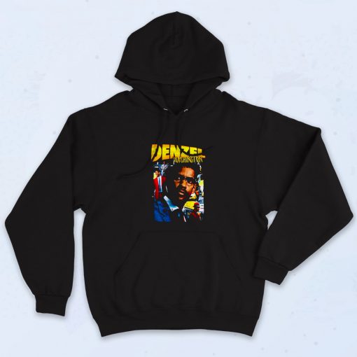 Denzel Washington Vintage Movie Hoodie Style