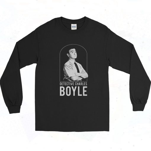 Detective Charles Boyle Portrait 90s Long Sleeve Style