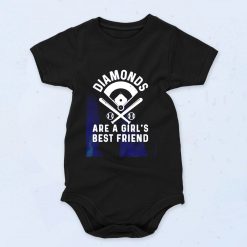 Diamonds Are A Girls Best Friend Baby Onesies Style