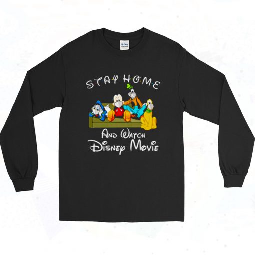 Disney Stay At Home 90s Long Sleeve Style