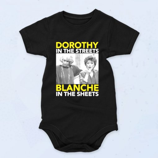 Dorothy In The Streets Blanche Golden Girl Baby Onesies Style