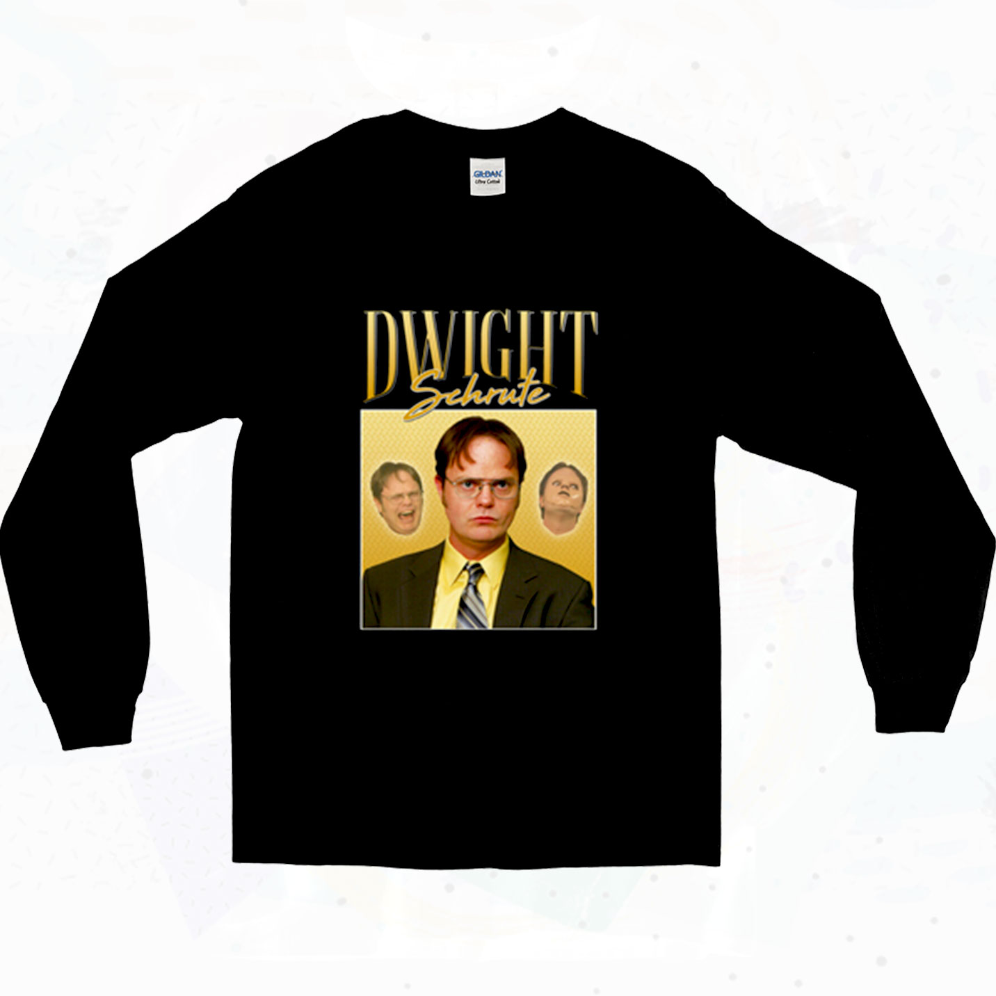 Dwight Schrute Homage 90s Long Sleeve Style - 90sclothes.com