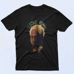 Electric Dennis Rodman Basketball 90s T Shirt Style