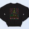 Elf Christmas Quote Fashionable Sweatshirt