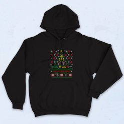 Elf Christmas Quote Stylish Hoodie