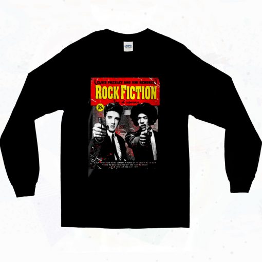 Elvis Presley Rock Fiction 90s Long Sleeve Style