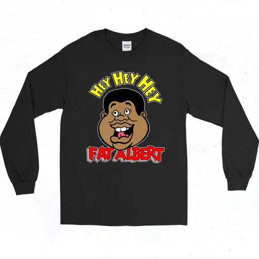 Fat Albert Face 90s Long Sleeve Style