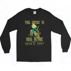 Final Fantasy Vii Social Distance Training 90s Long Sleeve Style