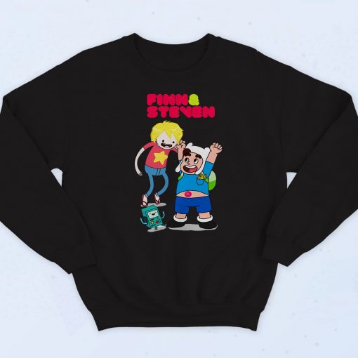 Finn And Steven Universe Fashionable Sweatshirt