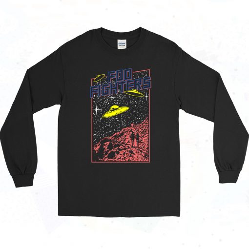 Foo Fighters Ufo 90s Long Sleeve Style