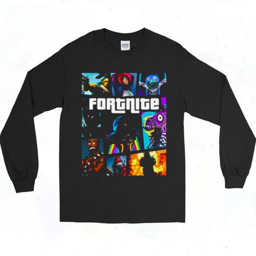 Fortnite Gta Style 90s Long Sleeve Style