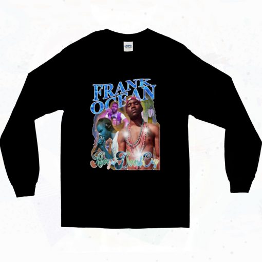 Frank Ocean Boys Dont Cry 90s Long Sleeve Style