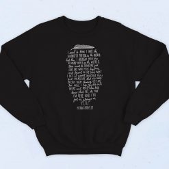 Frida Kahlo Quote Fashionable Sweatshirt