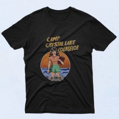 Friday 13 Camp Crystal Lake Counselor 90s T Shirt Style