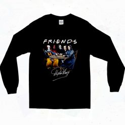 Friends Characters Stephen King 90s Long Sleeve Style