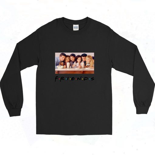 Friends Show Cast 90s Long Sleeve Style