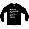 Friends Tv Show Monica Chandler Joey Character 90s Long Sleeve Style