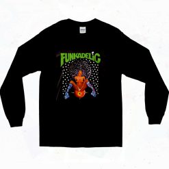 Funkadelic Afro Girl 90s Long Sleeve Style