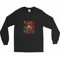 Funny Taco Takaiju 90s Long Sleeve Style