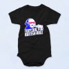 George Washington Too Cool For British Rule Baby Onesies Style