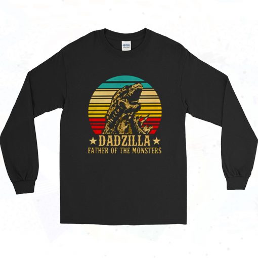 Gorilla Dadzilla Father Of The Monsters 90s Long Sleeve Style