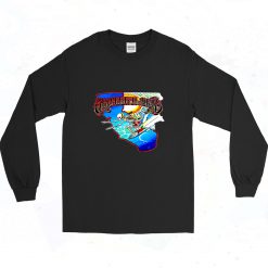 Grateful Dead Surfing Skeleton 90s Long Sleeve Style