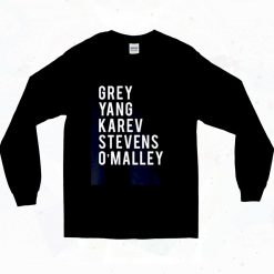 Greys Anatomy Sloan Memorial Hospital 90s Long Sleeve Style