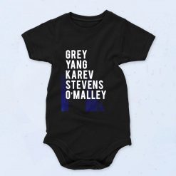 Greys Anatomy Sloan Memorial Hospital Baby Onesies Style