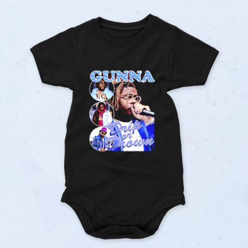 Gunna Drip Or Drown Baby Onesies Style