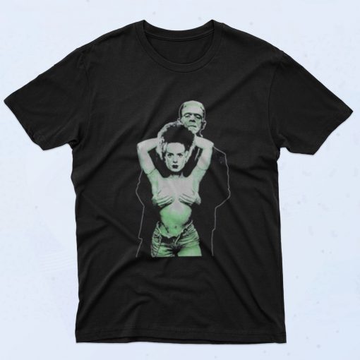 Horror Monster Frankenstein Janet Jackson 90s T Shirt Style