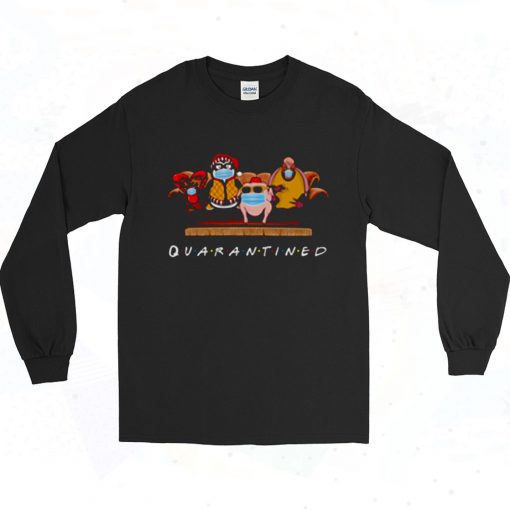 Hugsy Penguin And Friends Quarantined 90s Long Sleeve Style