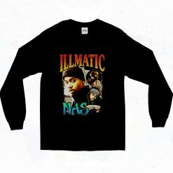 Illmatic Nas Whose World 90s Long Sleeve Style