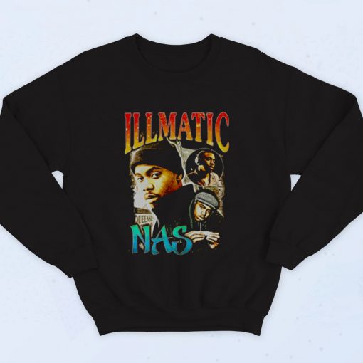 Illmatic Nas Whose World Fashionable Sweatshirt