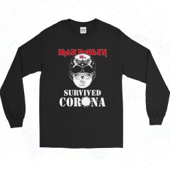 Iron Maiden Survived Corona 90s Long Sleeve Style