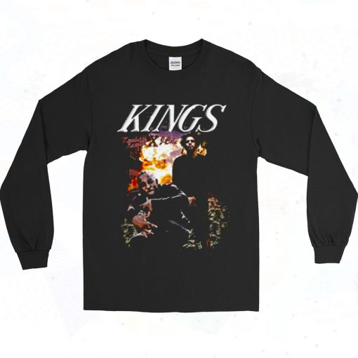 J Cole X Kendrick Lamar The King 90s Long Sleeve Style