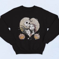 Jack And Sally Fashionable Sweatshirt