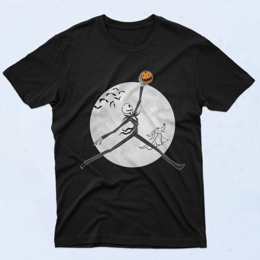 Jack Skellington Jordan Air Authentic Vintage T Shirt