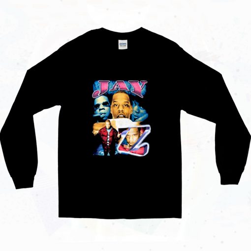 Jay Z Vintage Rap Hip Hop 90s Long Sleeve Style