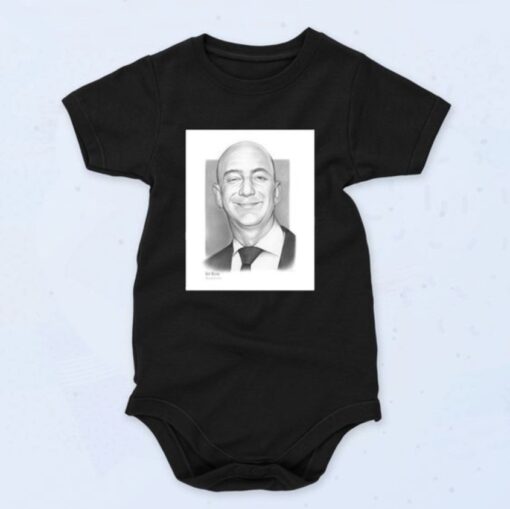 Jeff Bezos Custom Unisex Baby Onesie 90s