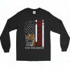 Joe Exotic Tiger King For President 90s Long Sleeve Style