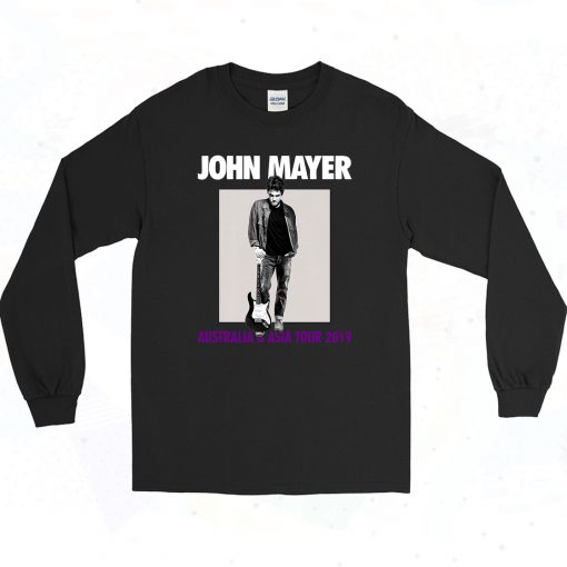 John Mayer Asia Tour 2019 90s Long Sleeve Style