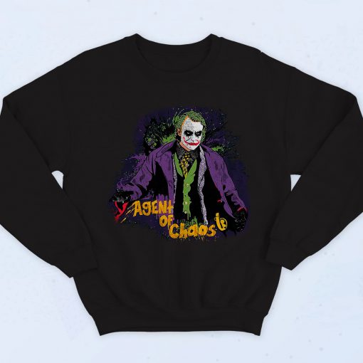 Joker Agent Of Chaos Fashionable Sweatshirt