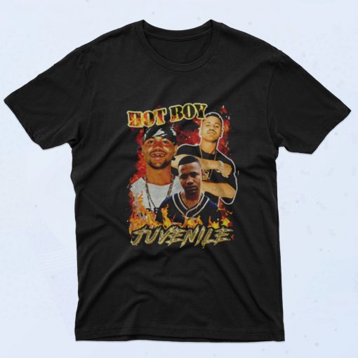 Juvenile Hot Boyz Rap Hip Hop 90s T Shirt Style