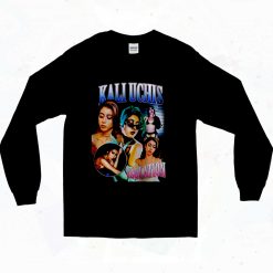 Kali Uchis Isolation Gril Rapper 90s Long Sleeve Style